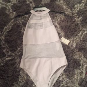 Forever 21 White Bodysuit